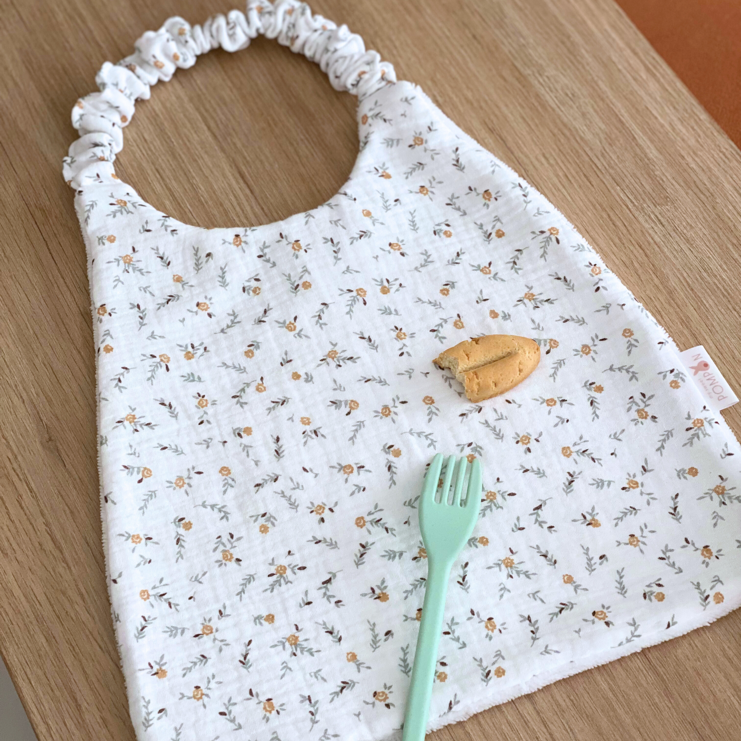 Serviette cantine maternelle à élastique