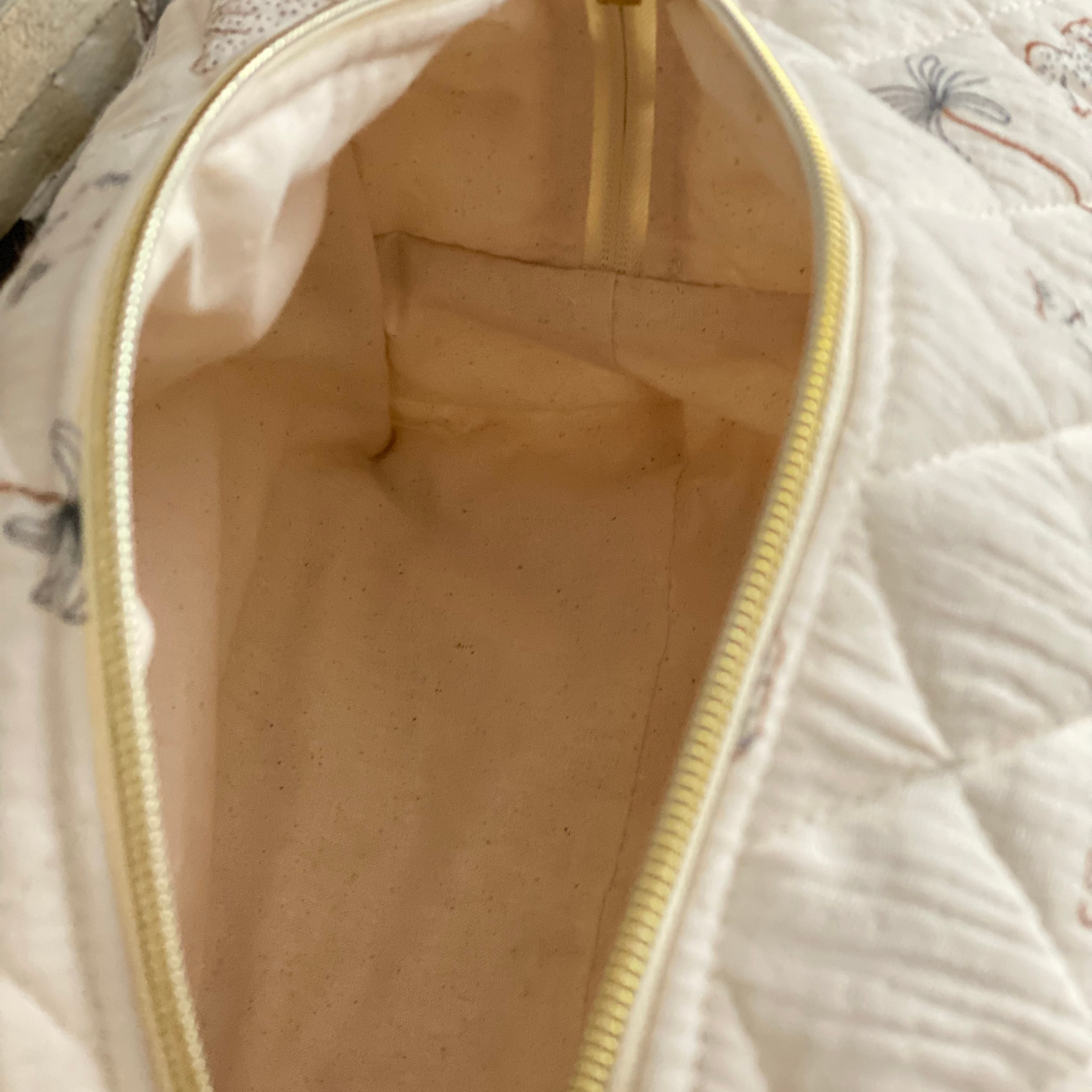 Trousse de toilette bébé animaux de la savane pour sac à langer-Liste de naissance