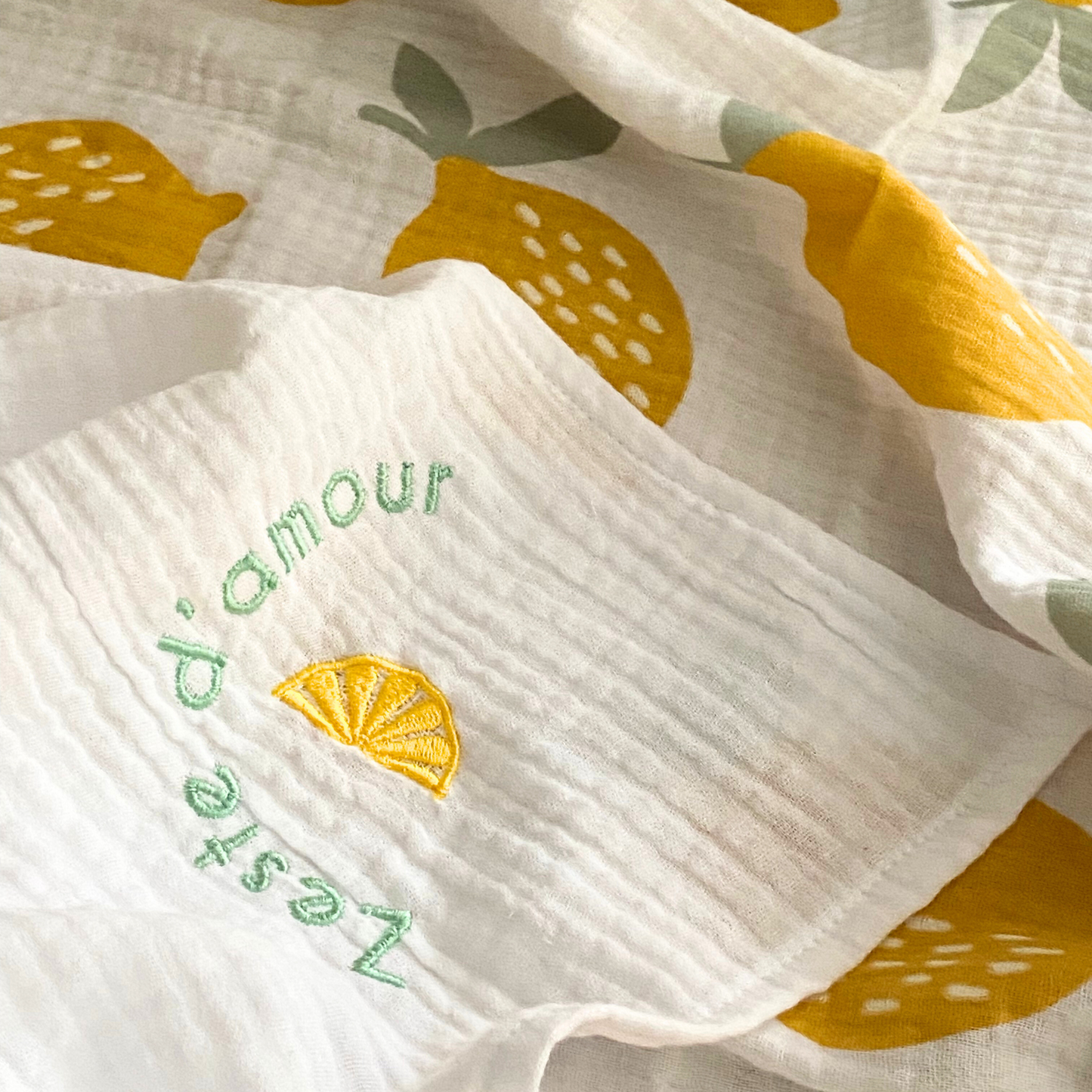 Langes bebe blanc citrons