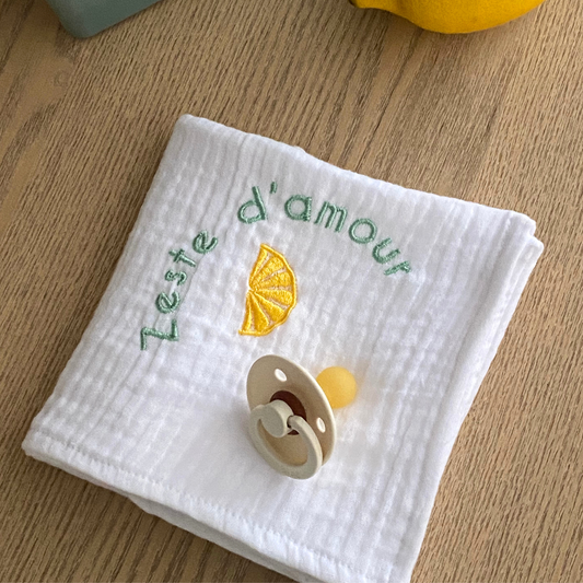 Langes bebe blanc citrons