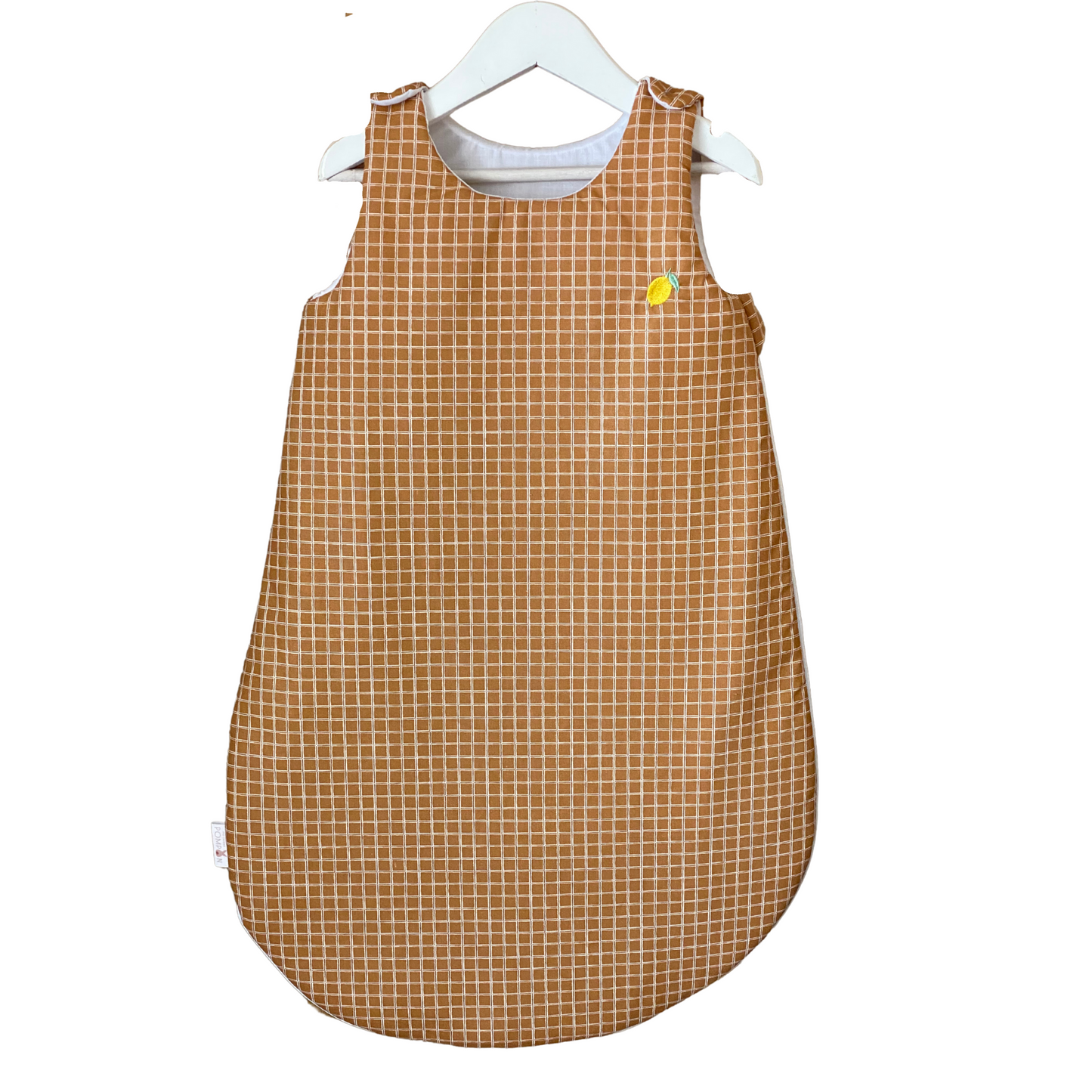 Gigoteuse garçon camel citron