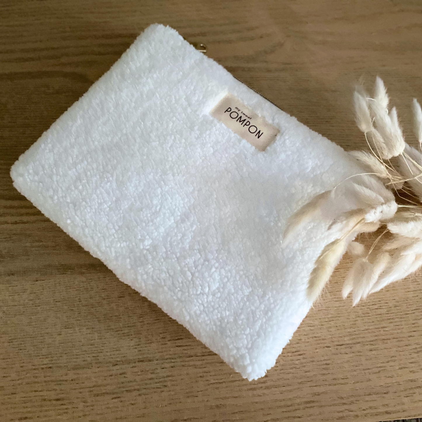 Pochette plate moumoute sherpa