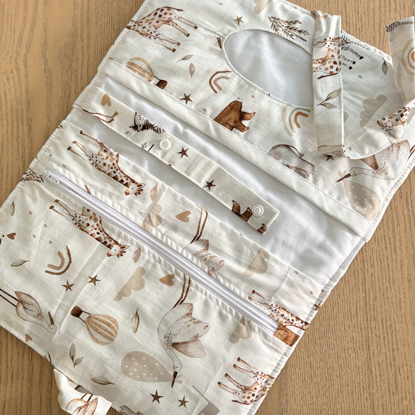 Pochette à langer nomade range couches Oscar