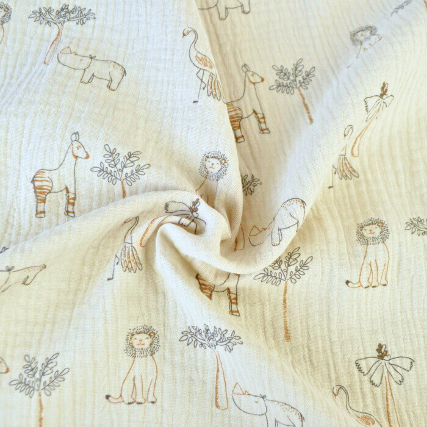 Gigoteuse animaux de la savane safari 0/6 mois-Liste de naissance