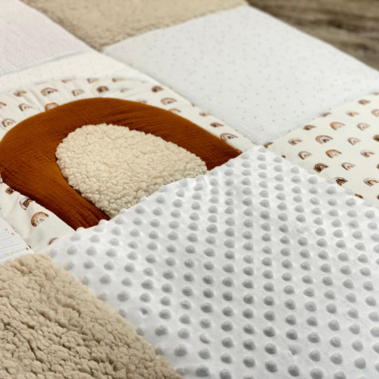 Tapis de jeux bébé Arc en ciel