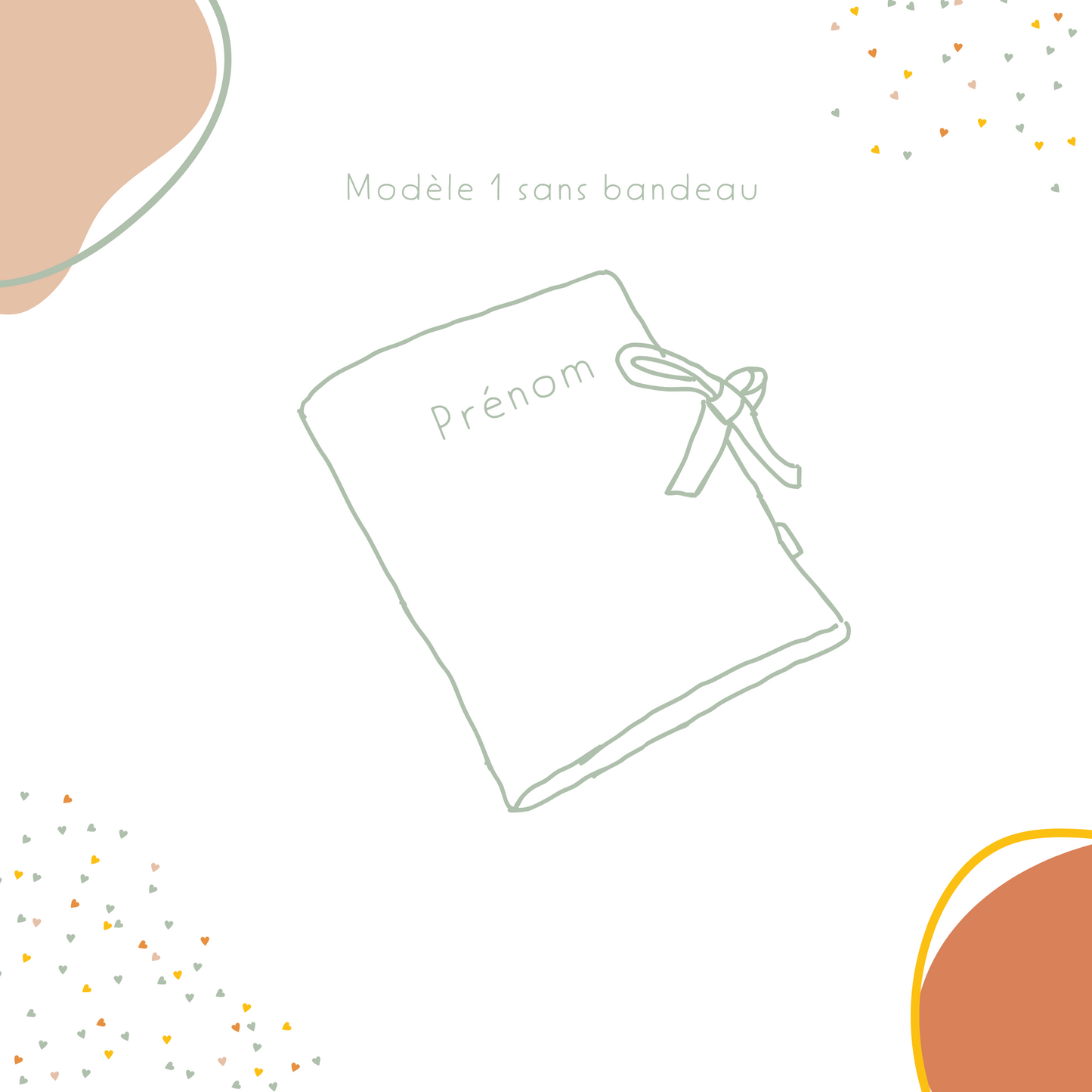 Protège carnet de santé personnalisé fait main à composer