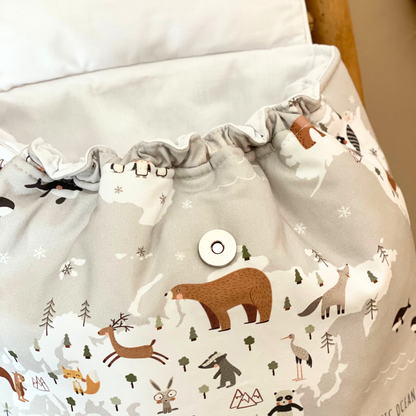 Sac à dos maternelle personnalisé animaux pour garçon
