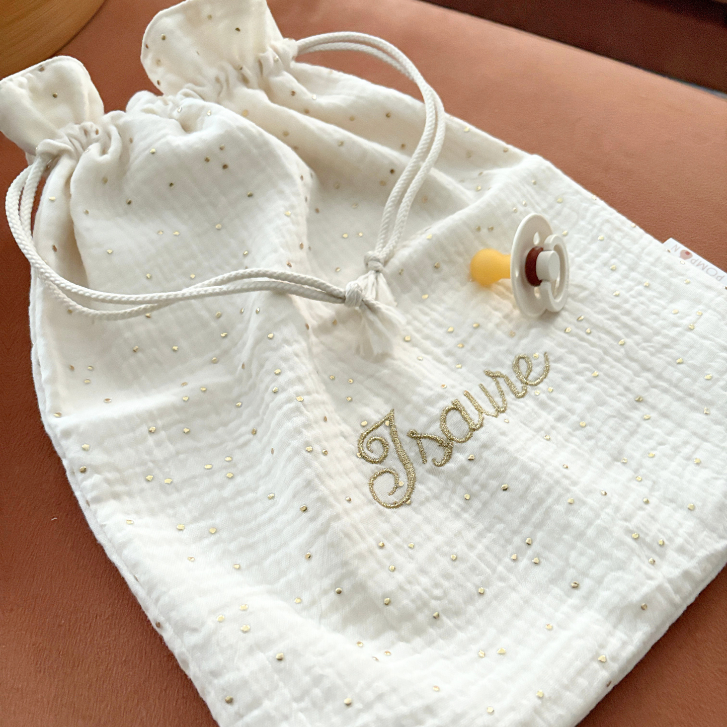 Pochon de rangement personnalisable