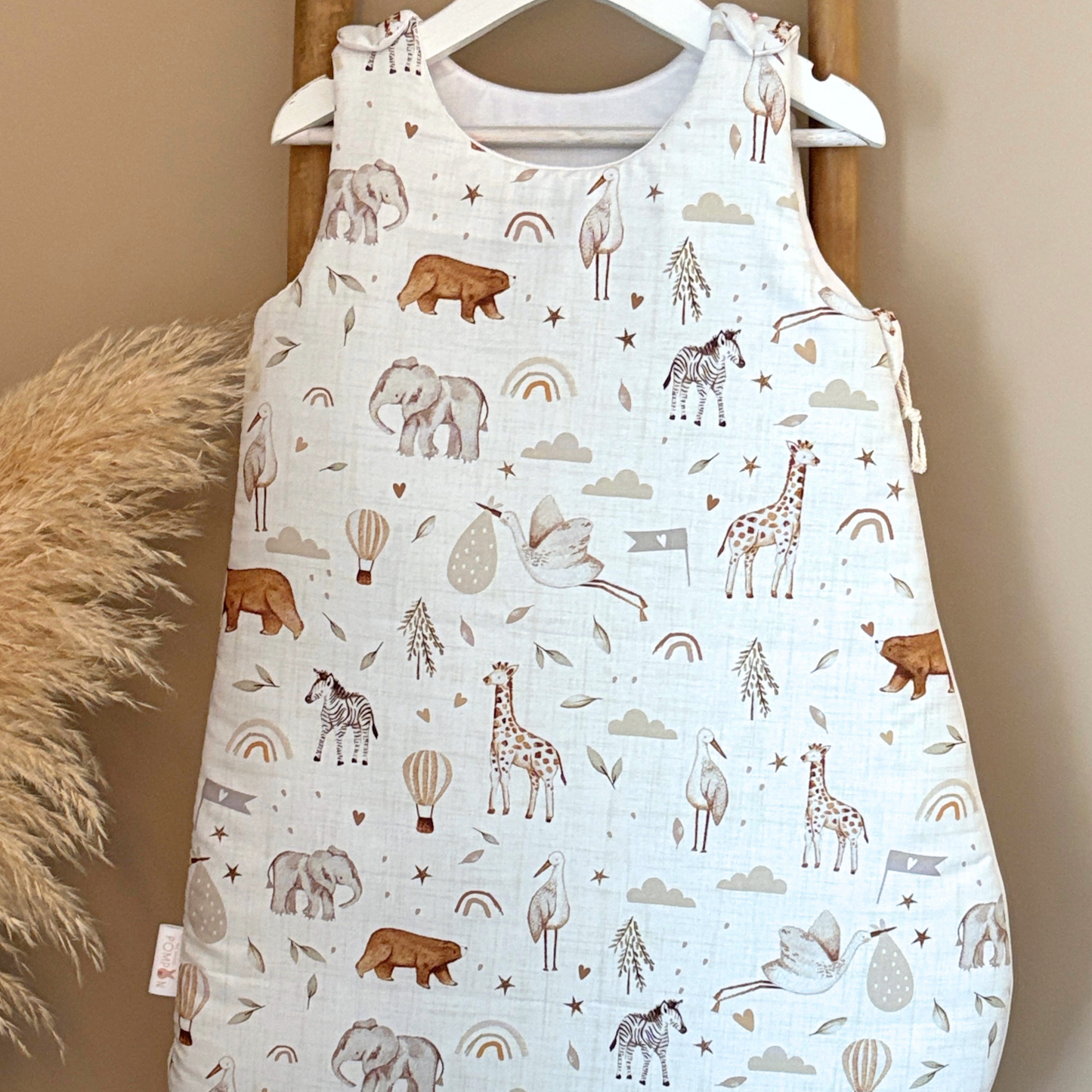 NOUVEAU Gigoteuse animaux de la savane safari