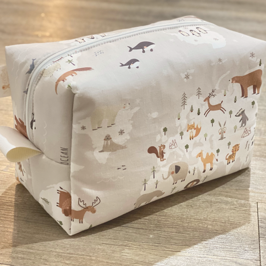 Trousse de toilette bébé garçon Animaux du monde Collection Jules