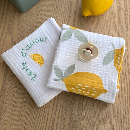 Langes bebe blanc citrons
