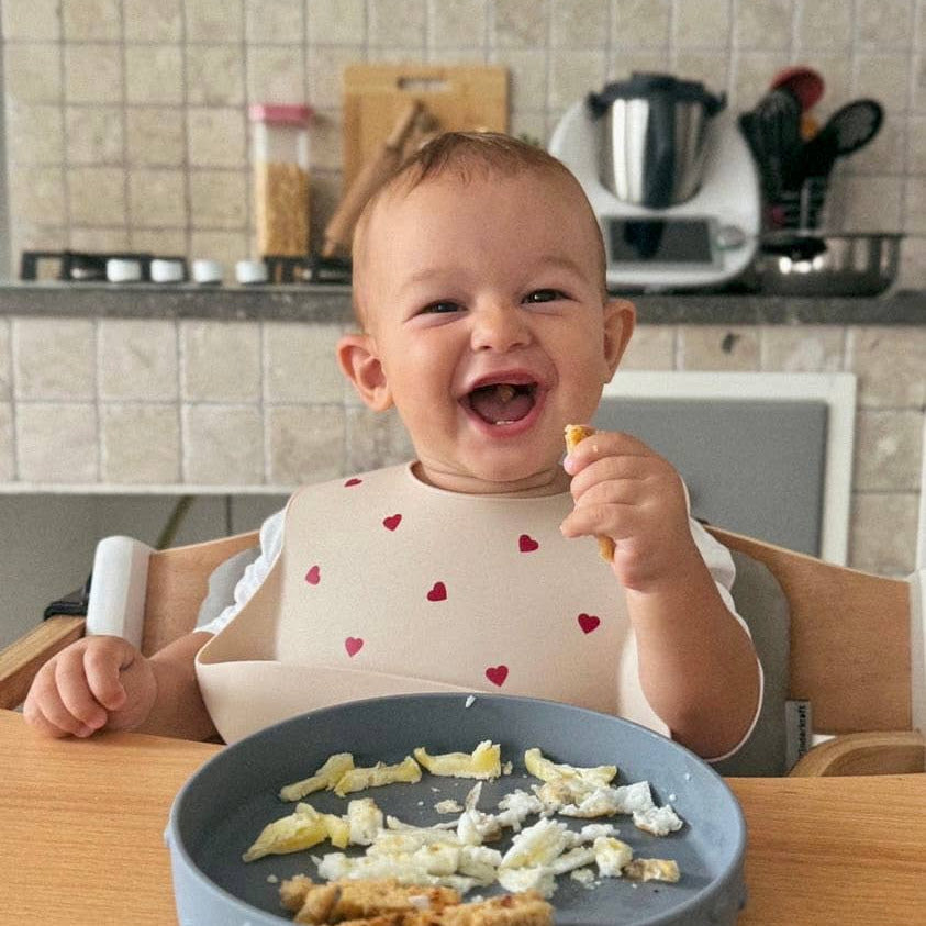 Assiette en silicone avec ventouse - Assiette bébé