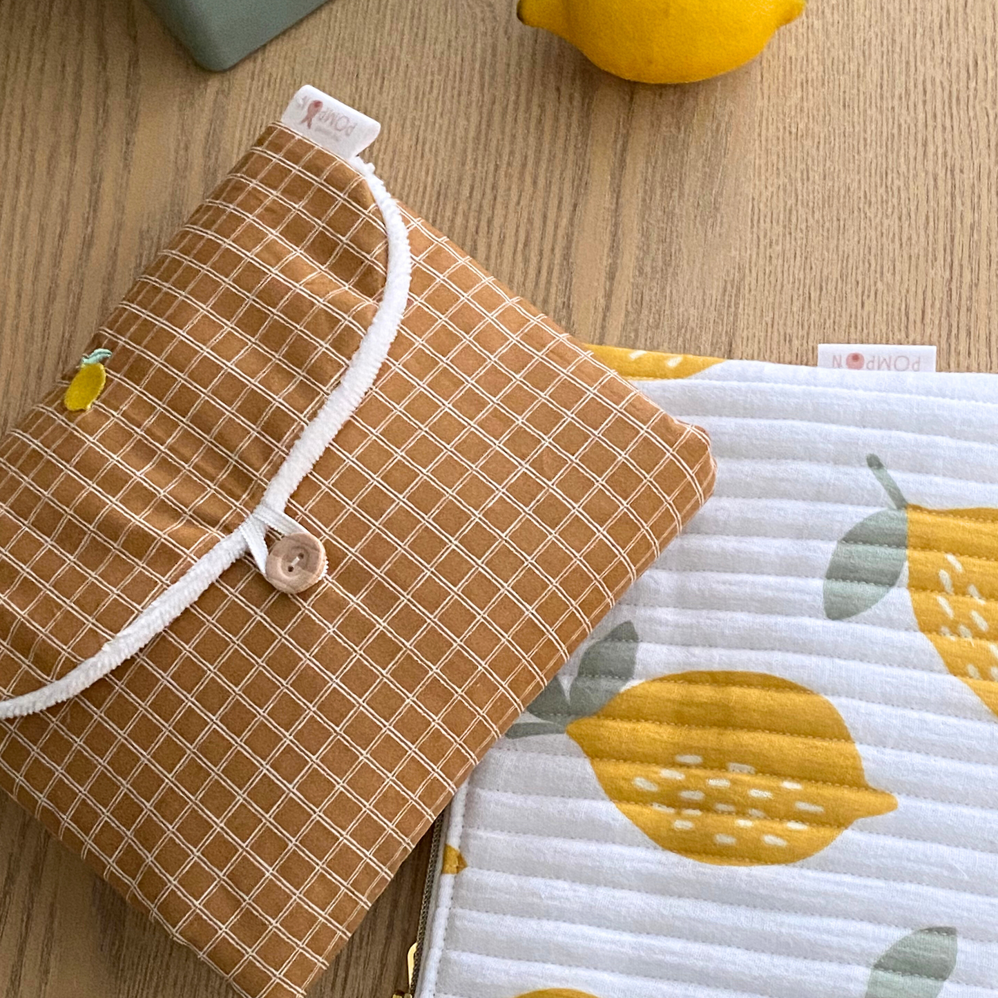 matelas nomade bebe garçon citron