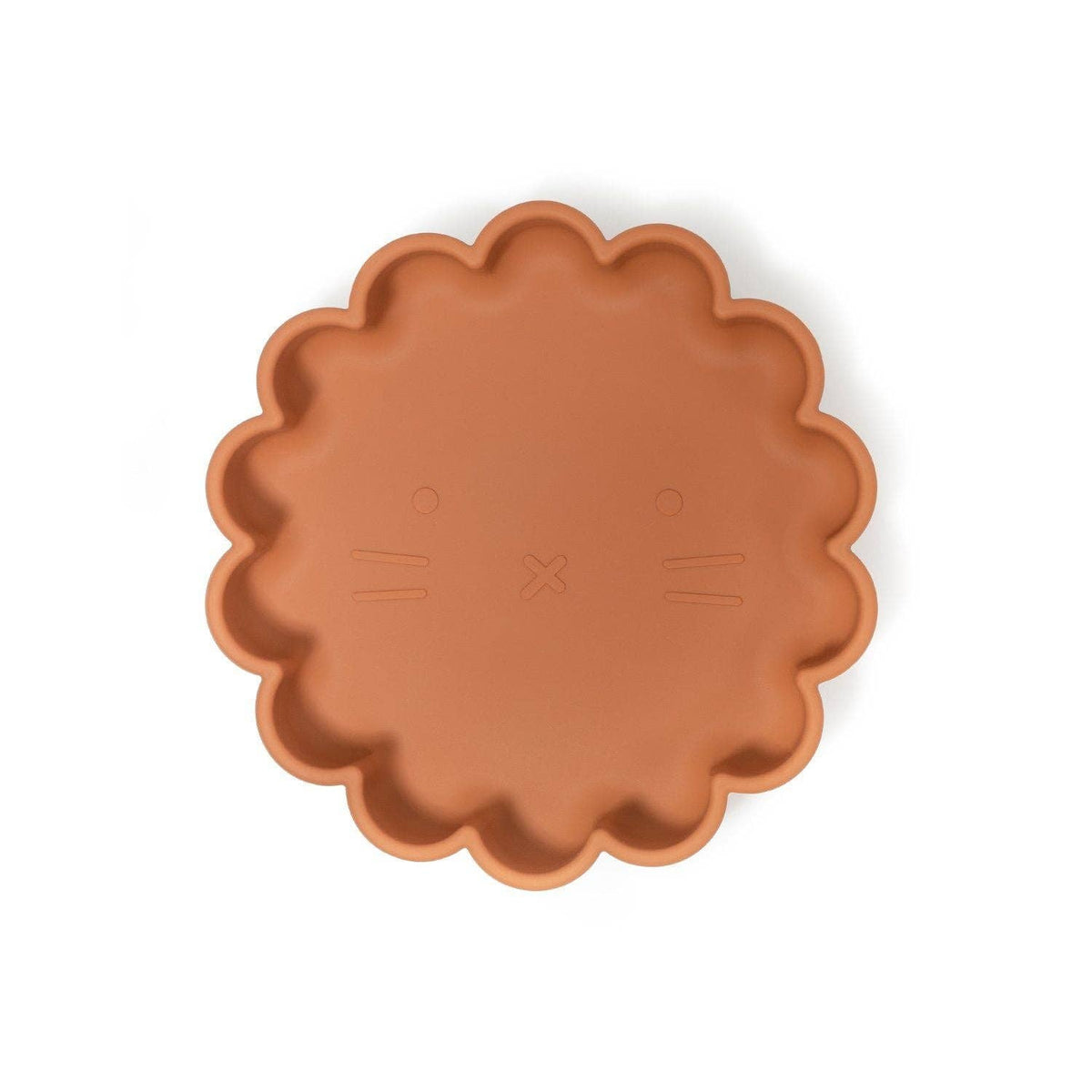 assiette en silicone lion 