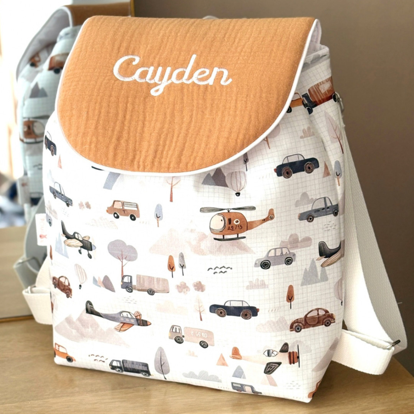 Sac à dos enfant personnalisé avec prénom sur mesure