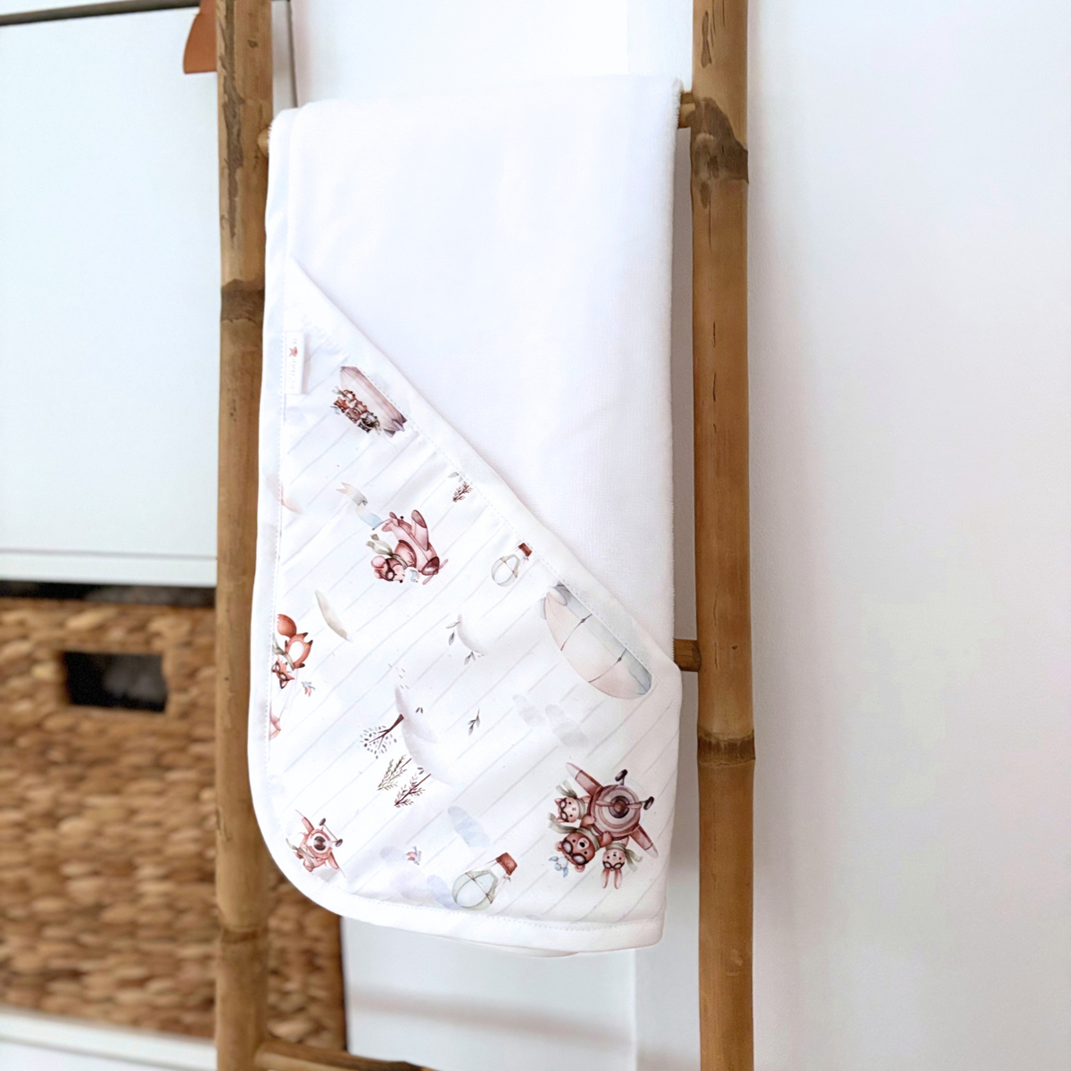 Cape de bain garçon animaux personnalisable