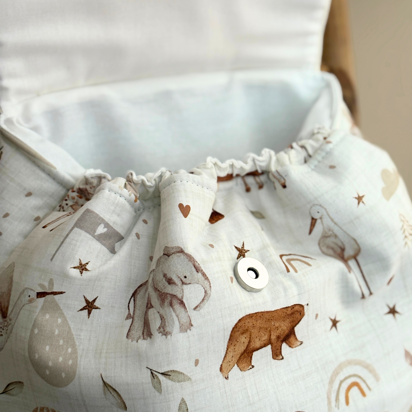 Sac à dos personnalisé garçon Animaux de la savane