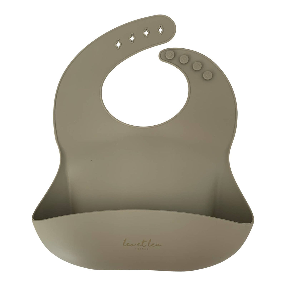 Bavoir en silicone