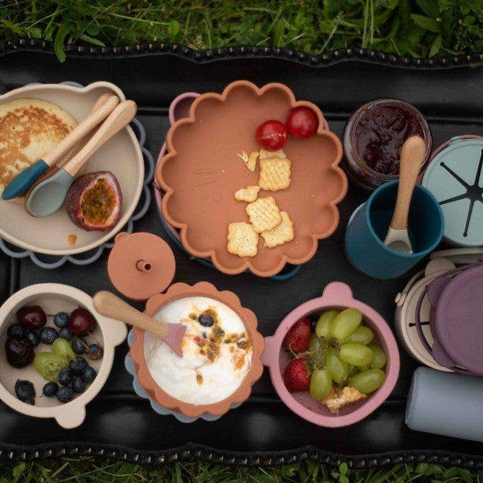 Assiette "lion" en silicone