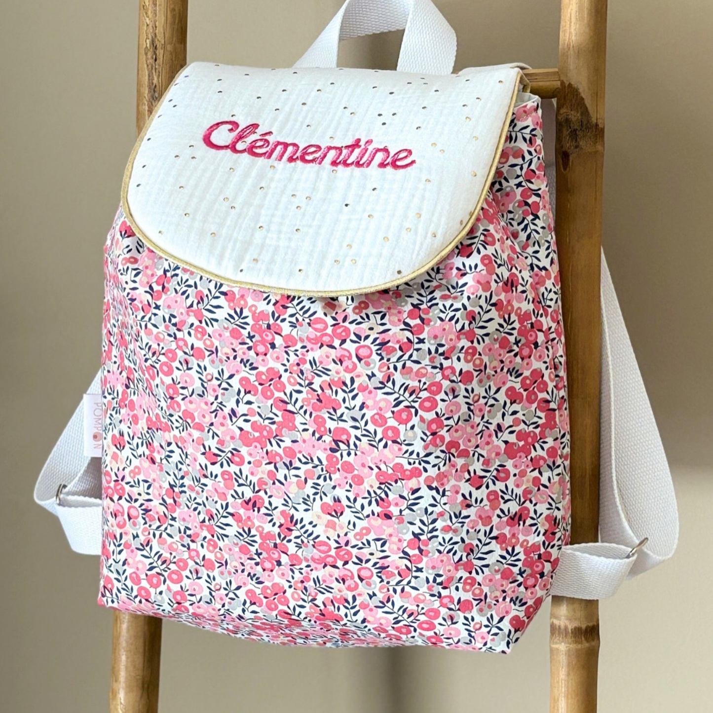 Sac à dos enfant personnalisé avec prénom sur mesure