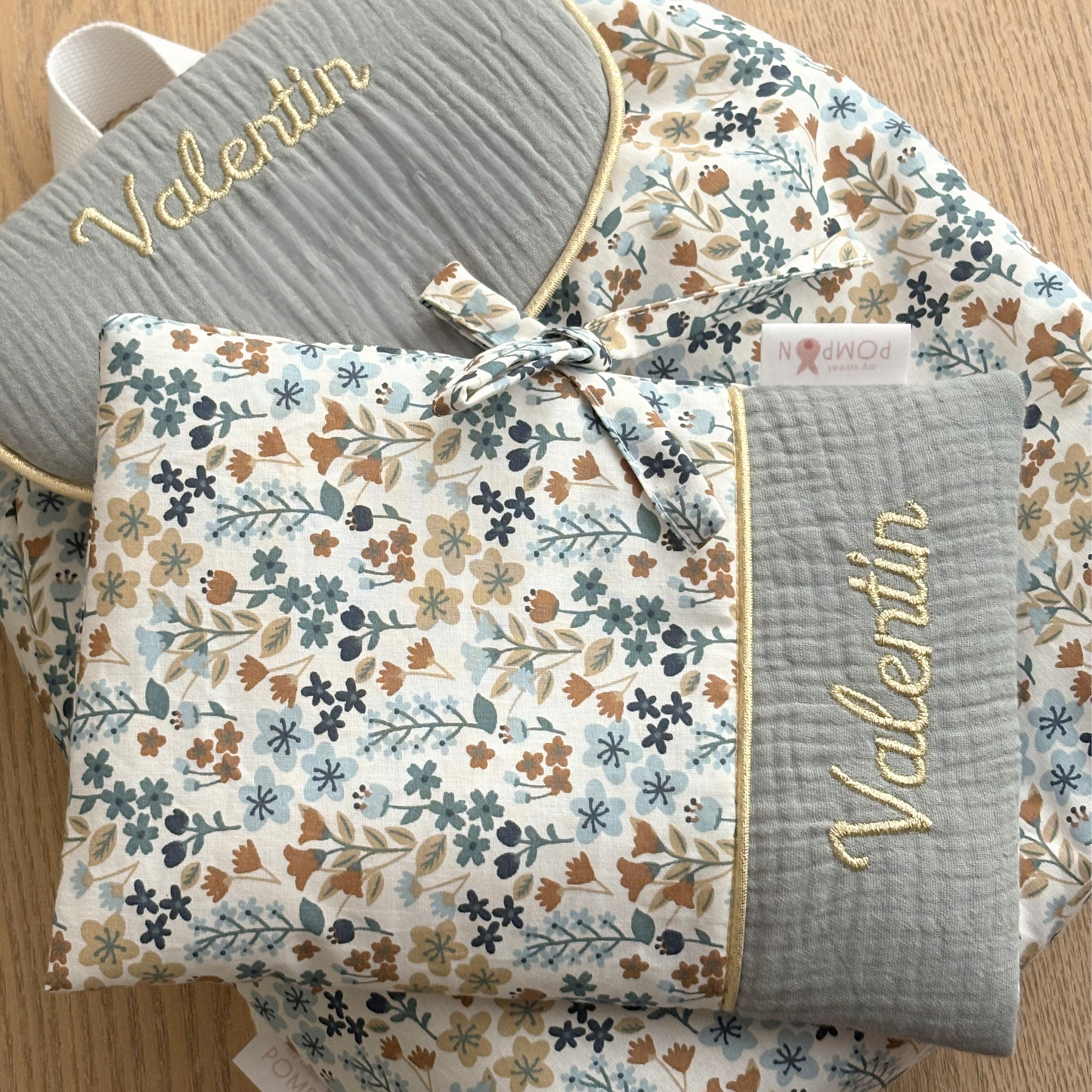 Sac à dos enfant personnalisé avec prénom sur mesure