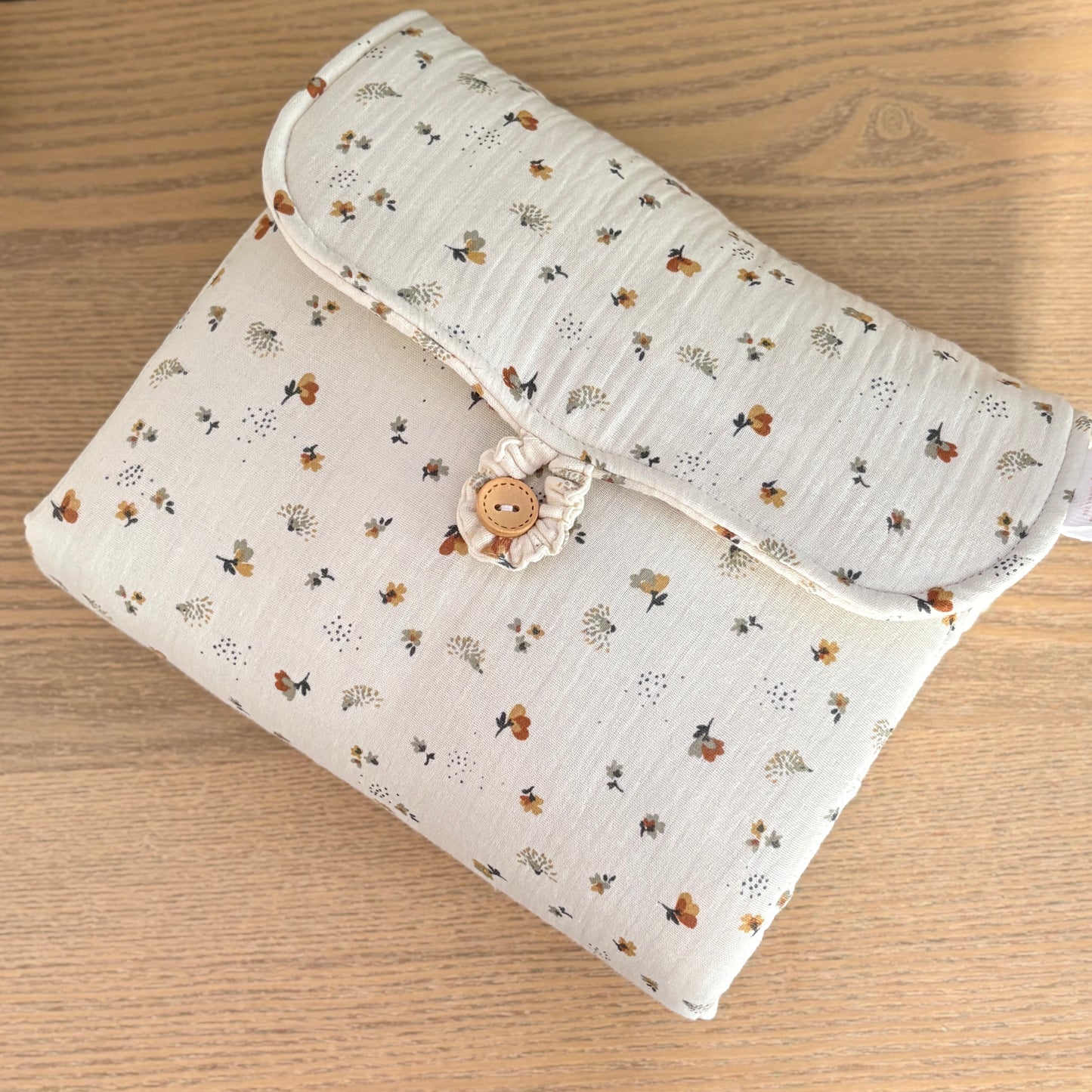 Matelas à langer nomade imperméable à fleurs-Motifs au choix