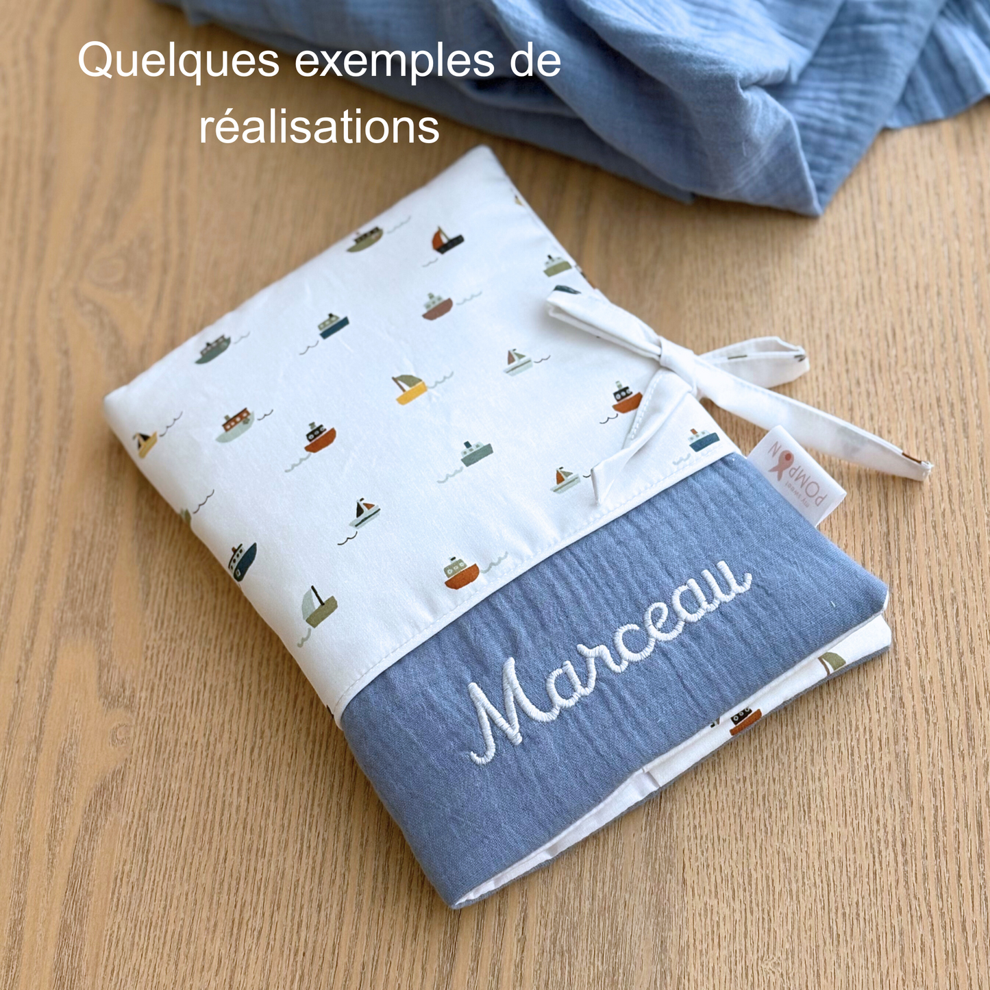 Protège carnet de santé personnalisé fait main à composer