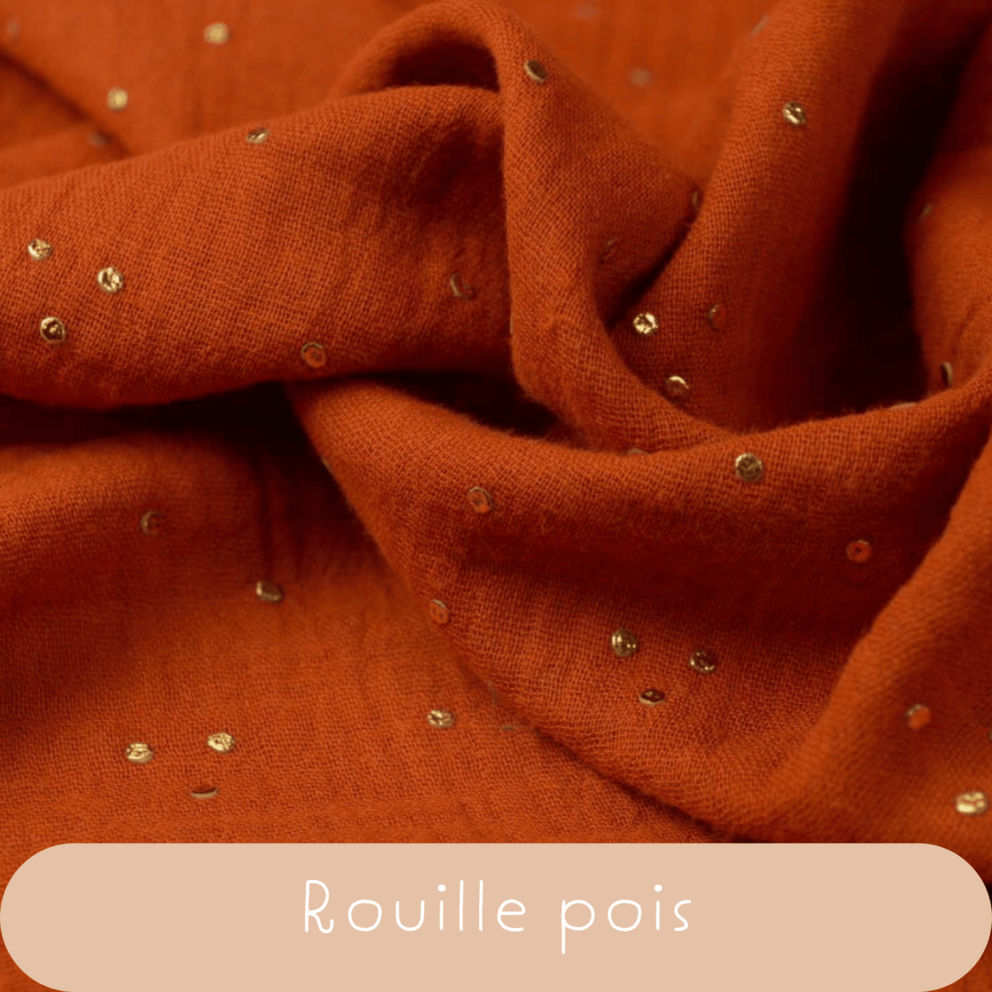 NOUVEAU Range doudou/Organisateur de lit bébé écru à pois dorés-Couleur au choix